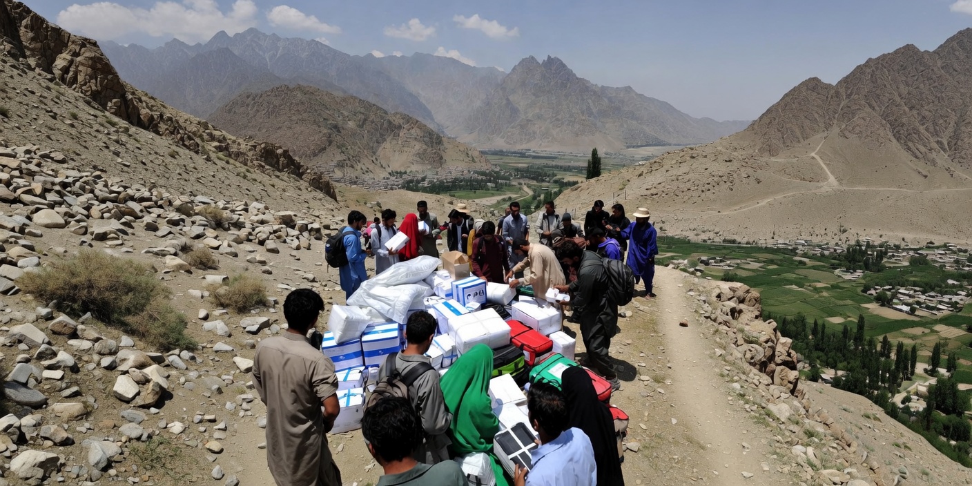 Hope Givers Foundation medical mission team in Afghanistan